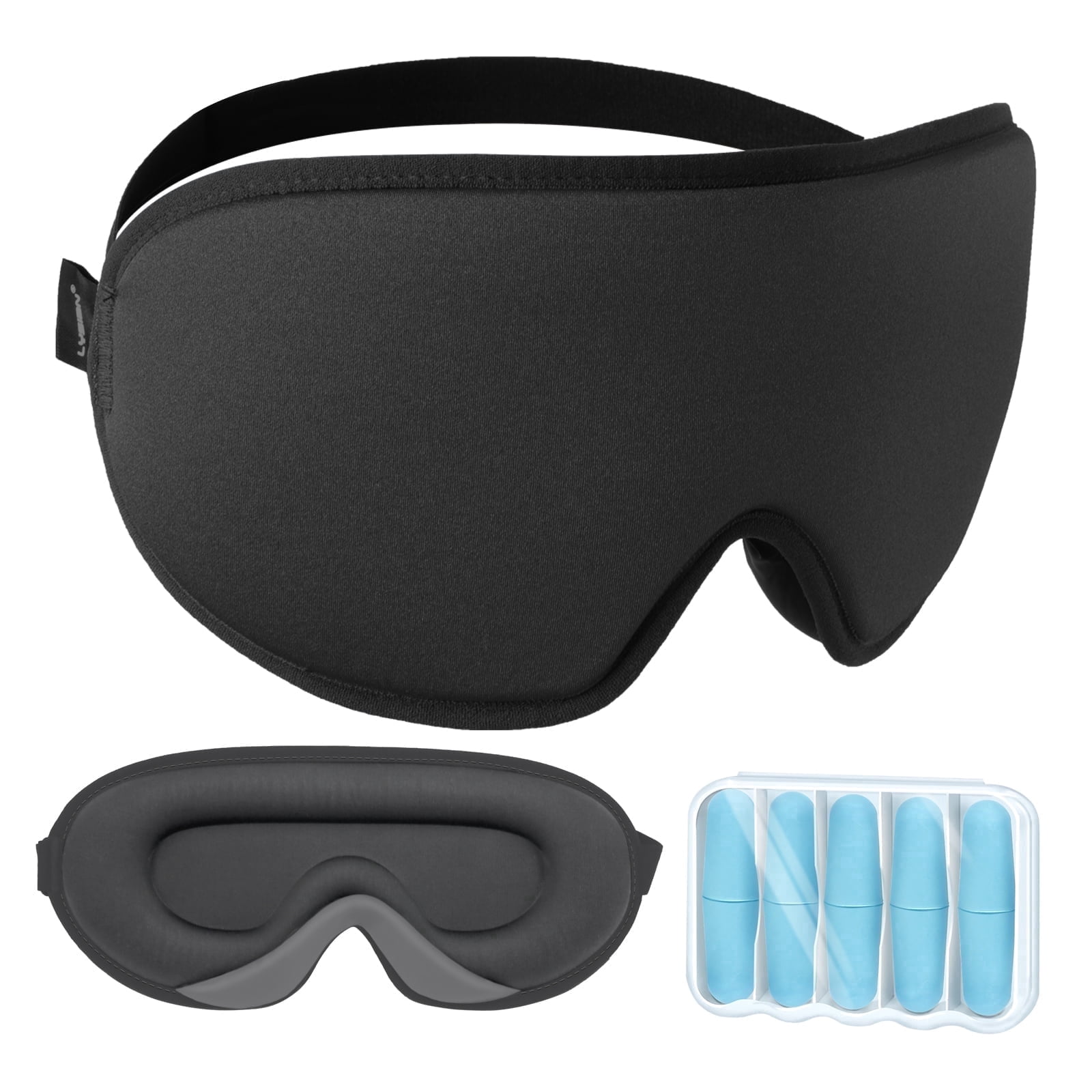 homedics eye mask with vibration massager Homedics Eye Massager with Heat, Gray main image 0