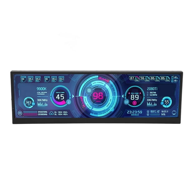 Monitor De Pantalla Secundaria, Monitor Portátil, Protección Ocular, Interfaz Multimedia Mini HD De 12,6 Pulgadas Para Computadora