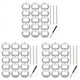 thumbnail image 1 of 45X Insertos de acero inoxidable para abrebotellas, kit de piezas de inserto de metal para moldes de fundición de resina para abrebotellas, 1 of 5