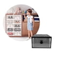 thumbnail image 4 of EeaseCA Transparent Thickened Shoes Case Plastic Drawer-Type Shoes Storage Container, 4 of 8