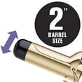 thumbnail image 3 of Hot Tools 2" Gold Plated Salon Curling Iron/Wand -1111, 3 of 5