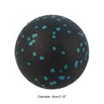thumbnail image 2 of Bola de masaje de lacrosse para aliviar el dolor de la fascia de liberación miofascial de yoga (azul), 2 of 4