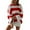 Red, variant on Women's Autumn Winter Sweater Roll Neck Striped Long Sleeve Color Blocking Knit Sweater