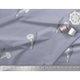 thumbnail image 2 of Soimoi Cotton Poplin Fabric Architecture Structure,Leaves & Floral Artistic Print Sewing Fabric Yard 56 Inch Wide, 2 of 3