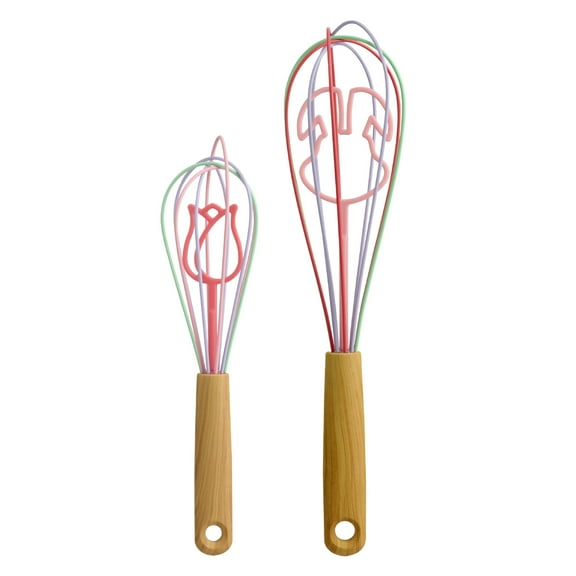 Way to Celebrate Spring 2-Piece Whisk Set with 12-inch and 9-inch Sizes