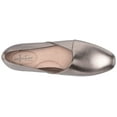 thumbnail image 5 of Clarks 26146426: Women's Juliet Palm Pewter Metallic Leather Loafer (7.5 B(M) US Women), 5 of 8
