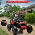 thumbnail image 6 of 12V Electric Ride on UTV Car Off-Road Car Truck Car with Remote Control, Large Seat, EVA Tires, Spring Suspension, Ride on Toys for Kids, 6 of 7