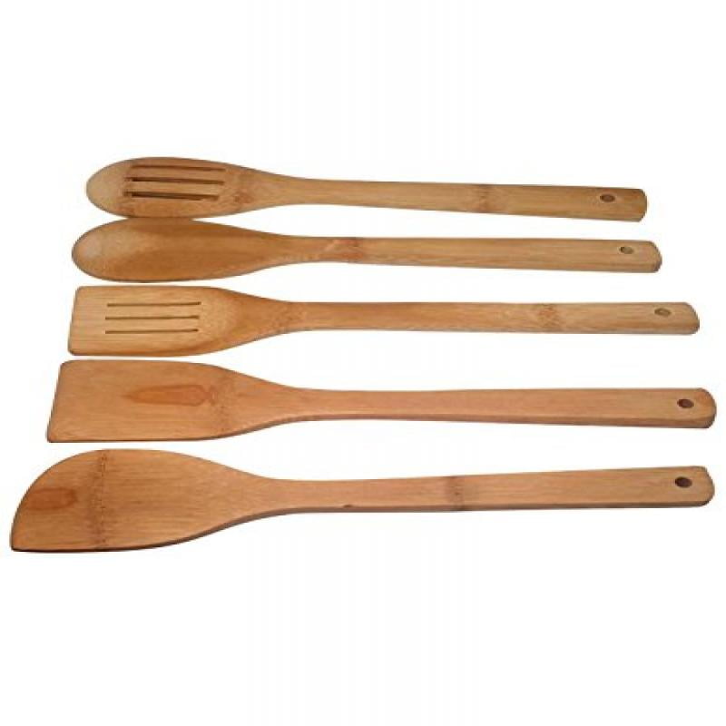 Bamboo Stir Fry Kitchen Tools (5 Tools)