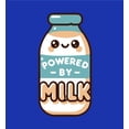 thumbnail image 4 of "Powered By Milk" Youth Natural Crew Neck Short Sleeve Tee-3XL, 4 of 4