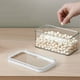 thumbnail image 4 of Recipiente hermético grande para cereales con tapa | Organizador transparente de 3,4 l para harina, arroz, frutos secos y aperitivos | Organización de cocina y despensa, 4 of 7