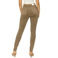 thumbnail image 3 of KHAKI & BLUE Women’s The Everyday Garment-Dyed Skinny Jeans Soft Stretchy High Rise Comfy Casual Pants, 3 of 6