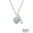 thumbnail image 2 of Delight Jewelry Silvertone You Are More Loved Engraved Locket Silvertone Hope Anchors the Soul Bar Charm Necklace, 23", 2 of 4