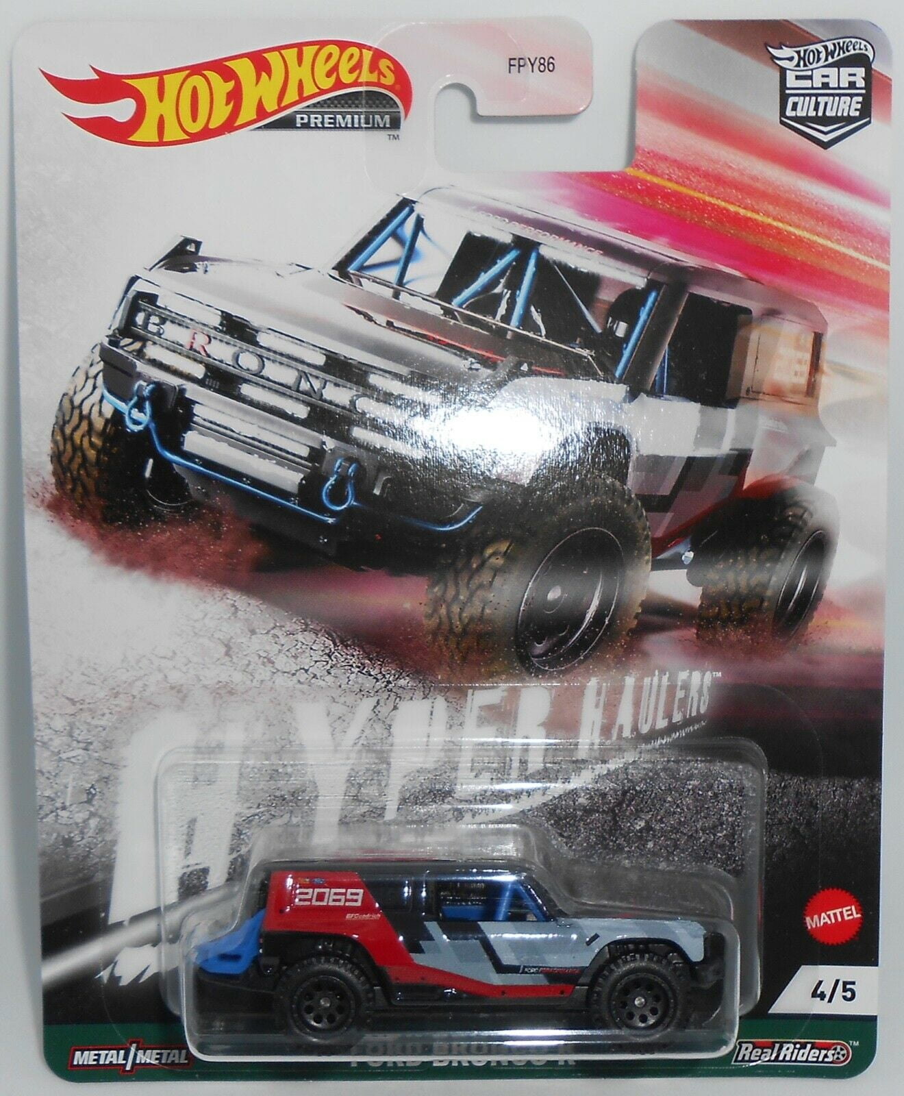 Hot Wheels véhicule 20 Ford Bronco à l’’échelle 1/64