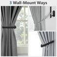 thumbnail image 6 of Adhesive Curtain Holdbacks Curtain Tie Backs Curtain Holdbacks No Drill Curtain Pull Backs Adhesive Curtain Hooks Curtain Holder, 6 of 9