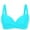 Blue, variant on Gufahion Women's Bikini Top Swimsuit Top V Neck Bathing Suits Swimwear, XXL