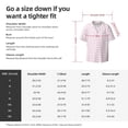 thumbnail image 5 of Fotbe Pink Paw Camisa Estampada de Manga Corta para Hombre, Casual de Verano, Estilo Playero, Sin Arrugas-Small, 5 of 5
