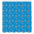 thumbnail image 3 of Ambesonne Kites Shower Curtain, Vibrant Toned Flying Kite, 69"Wx84"L, Multicolor, 3 of 3