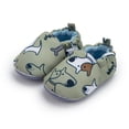 thumbnail image 5 of HsdsBebe Baby Girls Boys Sock Shoes Infant Slip on Slipper Newborn Indoor Crib Moccasins for New Walkers 3-18 Months, 5 of 6