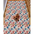 thumbnail image 2 of Independence Day Stair Treads Non Slip for Steps Watercolor U. S, Flag Themed Balloon Cute Firework 10 Pcs Reusable Adhesive Stair Runner Mats for Dogs Elders Carpet Treads Rugs for Staircase 8x30 In, 2 of 7
