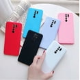 thumbnail image 2 of Candy Color Silicone Phone Case For Xiaomi Redmi 9 9A 9C 5A 6A 7A 8A Redmi Note 5 6 7 8 9 10 Pro Matte Soft TPU Cover Cases, 2 of 4