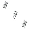 thumbnail image 4 of Maytalsory 1/4-inch Sewing Machine Quilt Presser Foot Buckle Stitching Removable Embroidery Accessory Professional Tailor Type 1 3Set, 4 of 6