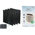 thumbnail image 3 of Whirlpool 8171434K Large Air Purifier Carbon Pre-Filters, 4-Pack (Quality improved), 3 of 4