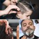 thumbnail image 2 of Hairdresser set with scissors, combs, clips, cape 11 parts, hair styling., 2 of 5