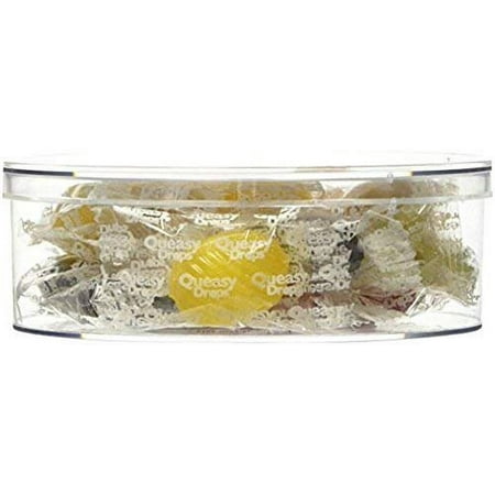 Three Lollies Queasy Drops Assorted for Nausea Relief, 42 Count
