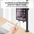 thumbnail image 4 of EASTIN Support Tablette Support Tablette Support Tablette Réglable Support Tablette en Aluminium Support Tablette pour Chambre à Coucher Entreprise Étude, 4 of 8
