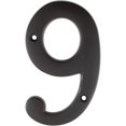 thumbnail image 1 of House Number 9 Stone Harbor Hardware, 10 cm, bronce frotado con aceite, 1 of 1