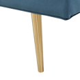 thumbnail image 6 of M75 Bench In Velvet With Gold Legs, 6 of 6
