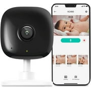 2K Security Camera for Baby Monitor, 4MP HD Indoor Camera for Home Security with Motion Detection, Two-Way Audio, Night Vision, Cloud&SD Card Storage, Works with Alexa&Google Home (KC400)