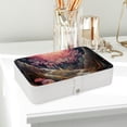 thumbnail image 6 of Bohemia Portable PU Leather Jewelry Box with Removable Compartment, Bracelet Holder, and Jewelry Display, 6 of 6