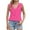 Watermelon Red, variant on Diufon Womens Dressy Tank Tops Summer Ruffle V Neck Sleeveless Shirts Business Casual Blouses for Office Work