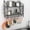28"W 2 Tier Black, variant on 28 Inch Pot Rack Wall Mounted, Pots and Pans Organizer with 12 Hooks and 2 Pot Lid Holders, Heavy Duty Steel Pot and Pan Hanger for Kitchen Cookware Utensils Storage 34.7" Lx13 Wx12.6 H