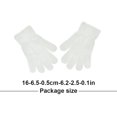 thumbnail image 3 of Qarigey 1 par de guantes para niños pequeños, guantes gruesos de punto de invierno, accesorio de ropa para manualidades de punto pequeño Simple y guantes y mitones blanco, 3 of 6