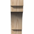 thumbnail image 2 of 3 1/2"W x 10"D x 10"H Mediterranean Smooth Corbel, Douglas Fir, 2 of 9