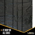 thumbnail image 7 of Lightweight Steel Tarp - 24' x 18' (8' Drop) - 14 oz. Black Tarp, 7 of 7