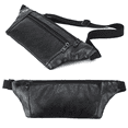 thumbnail image 3 of Bolso de cintura retro de moda Bolso de mensajero de cuero de PU Bolso de pecho Deportes de ocio al aire libre Bolso de cintura invisible Festival de viaje Montar Correr Senderismo Ormromra CPB-DE-HJJ-97-1, 3 of 5