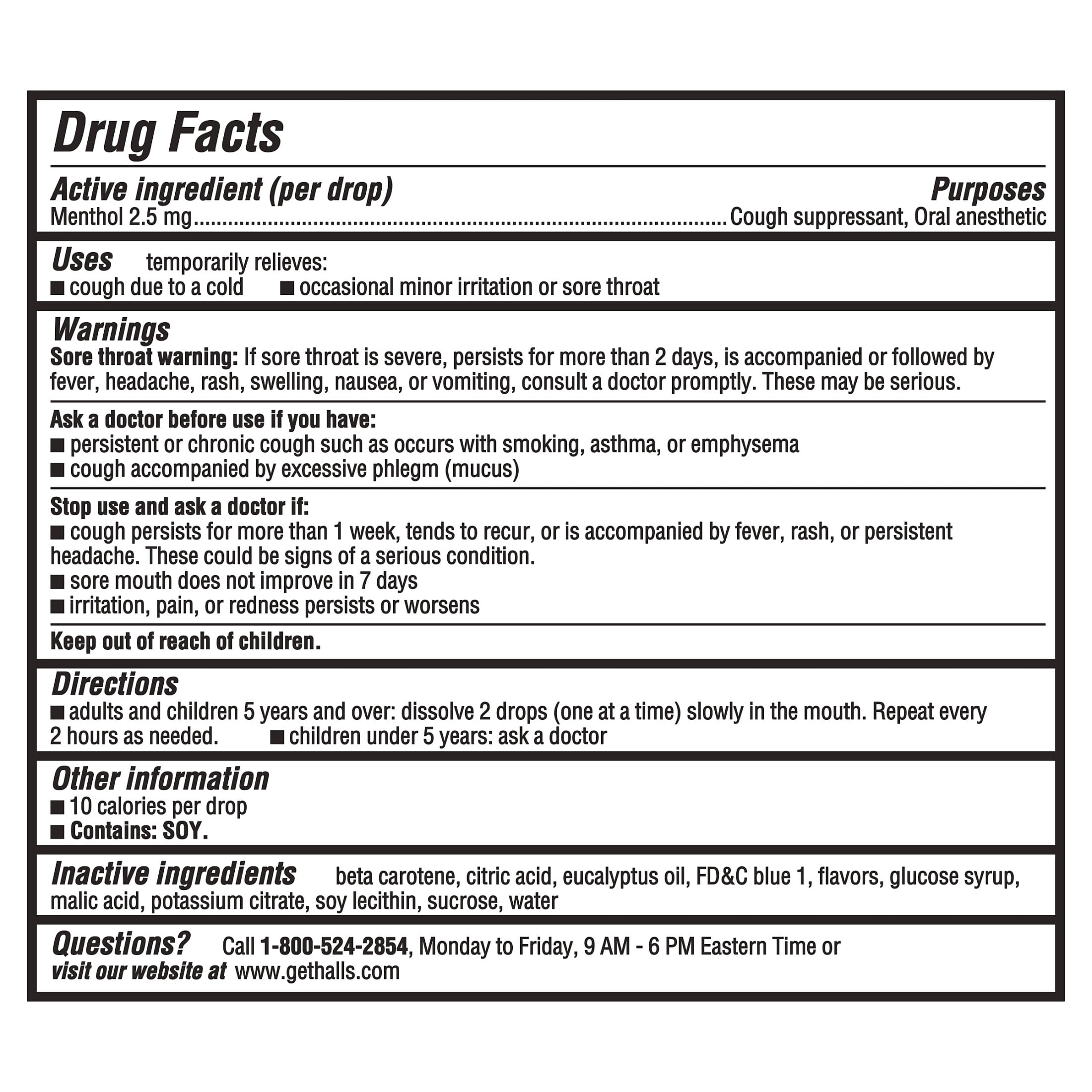 HALLS Throat Relief Green Apple Cough Drops, FSA/HSA Eligible, Value Pack, 80 Drops