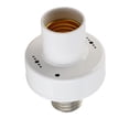 thumbnail image 1 of Portalámparas E26 E27, Casquillo De Bombilla Con Control Remoto ABS, Fácil De Instalar, Temporizador Compacto De 30 A 60 Minutos Para El Hogar, 1 of 7