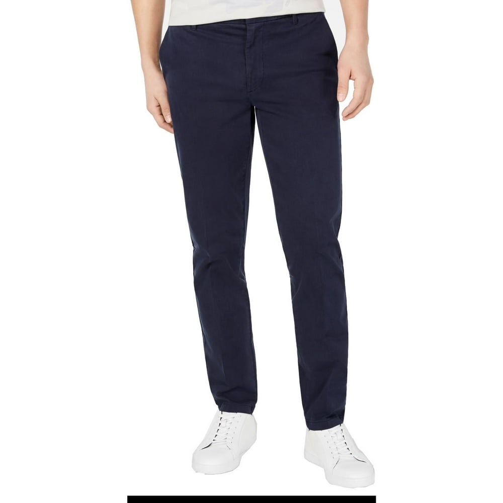 DKNY DKNY Mens Bedford Straight Leg MidRise Chino Pants Walmart