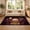 Color 3, variant on Gelasgo Autumn Woodland Animals Fox Deer Velvet Area Rug, Soft Pumpkin Forest Fall Decorative Accent Floor Mat Carpet for Living Room