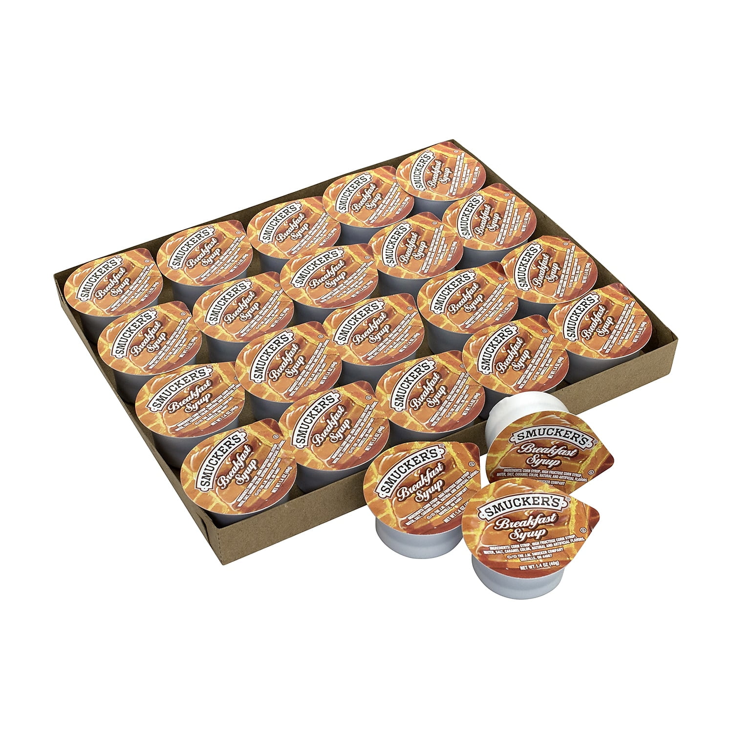 Smucker's Breakfast Syrup, 1.4 oz, 100 count