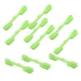 thumbnail image 1 of 10pcs Fluorescent Glow Stick Clip Glowing Stick Fishing Rod Clips Small L, 1 of 9