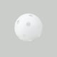 thumbnail image 2 of Greeniant Pelota para mascotas, multicolor, ahueca hacia fuera, juguete ligero para perros, al aire libre, recuperar bolas para masticar, Golf Blanco, 2 of 6