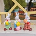 thumbnail image 4 of Spring Decoration Easter Bunny and Egg Sculpture Colorful Resin Desktop Decoration for Home Festive Easter Atmosphere Decor Perfect Resin Craft for Seasonal Celebrations, 4 of 9