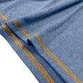 thumbnail image 5 of FRSASU Men's Henley Shirts Short Sleeve Casual Basic T-Shirts Fashion Classic Lightweight Button Tee Tops Light Blue, 5 of 6