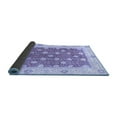 thumbnail image 2 of Ahgly Company Indoor Square Oriental Blue Traditional Area Rugs, 6' Square, 2 of 4