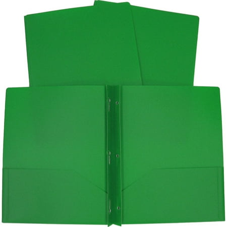 3-Prong Poly Folder, Available in Multiple Colors - Walmart.com